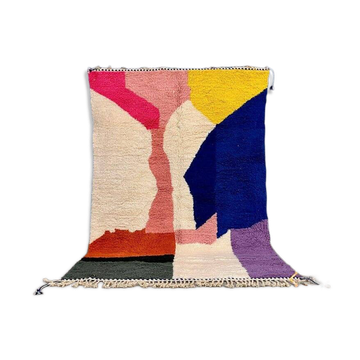 Handmade pure wool rug, size 1.5/2.5 m.