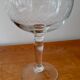 Lot de 5 coupes à champagne en cristal ciselées années 60