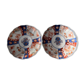 Set de 2 assiettes anciennes Imari