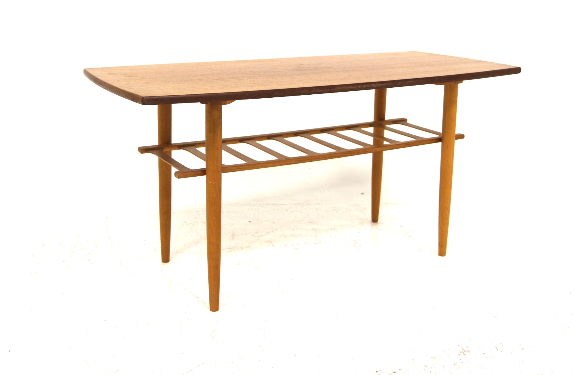 Scandinavian teak coffee table, Sweden, 1950.