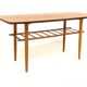Scandinavian teak coffee table, Sweden, 1950.