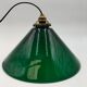 Lampe opaline verte ancienne