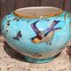 cache pot de Edmond Lachenal art nouveau