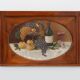 Still Life Oil Painting on wood by the Belgian Artist A. Heynderickx, 1922