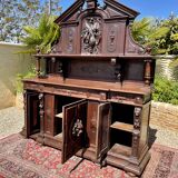Hunting Buffet in Oak Renaissance Style