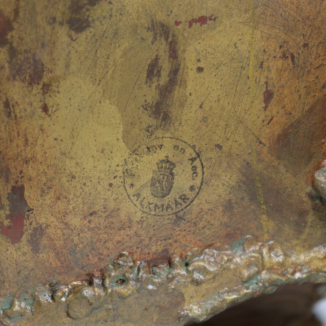 “Starke Jâan” sculpture in welded steel by Louk van Meurs, Netherlands, c. 1970s