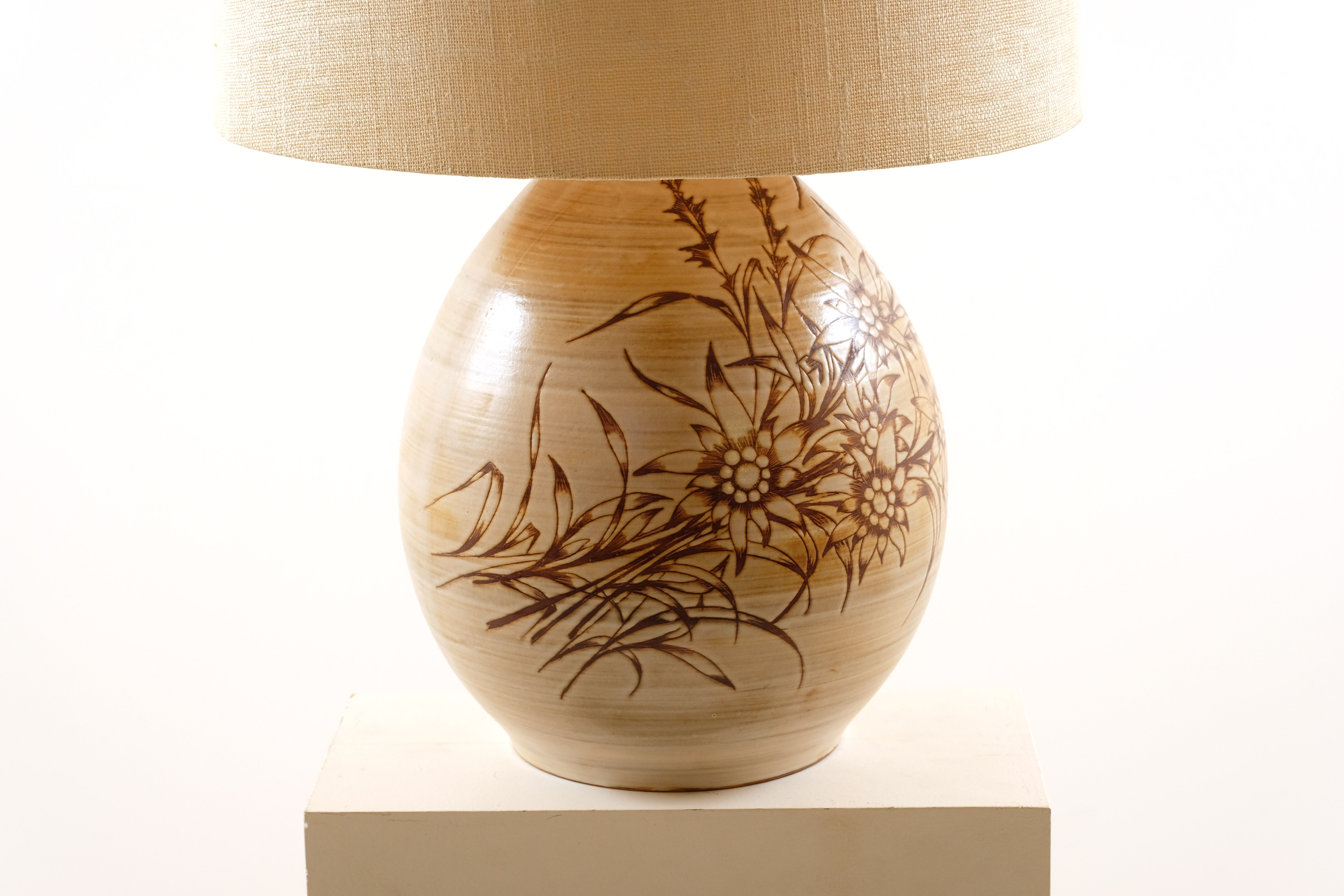 Lamp by Fonck and Mateo Vallauris 1960's