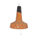 Vintage pendant lamp - ceramic - Fat Lava - pull switch - West Germany - 70
