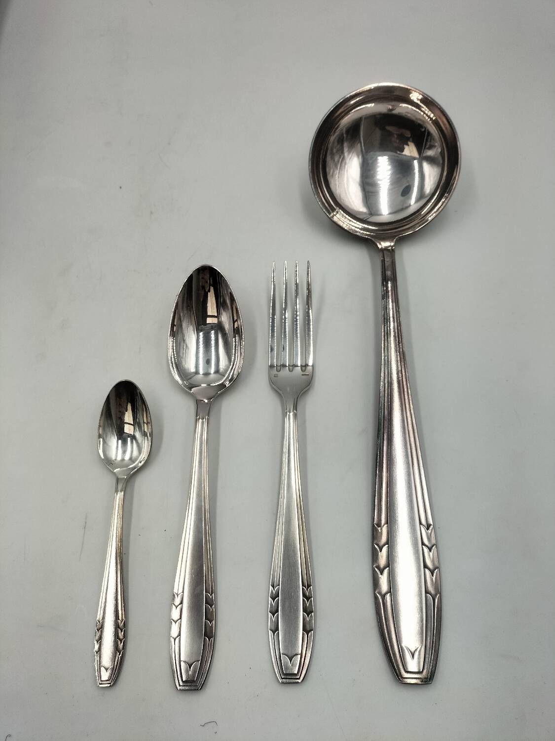 Ménagère métal argenté art deco