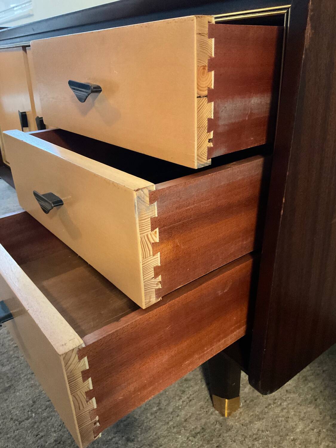 Vintage TV cabinet sideboard from the 60s