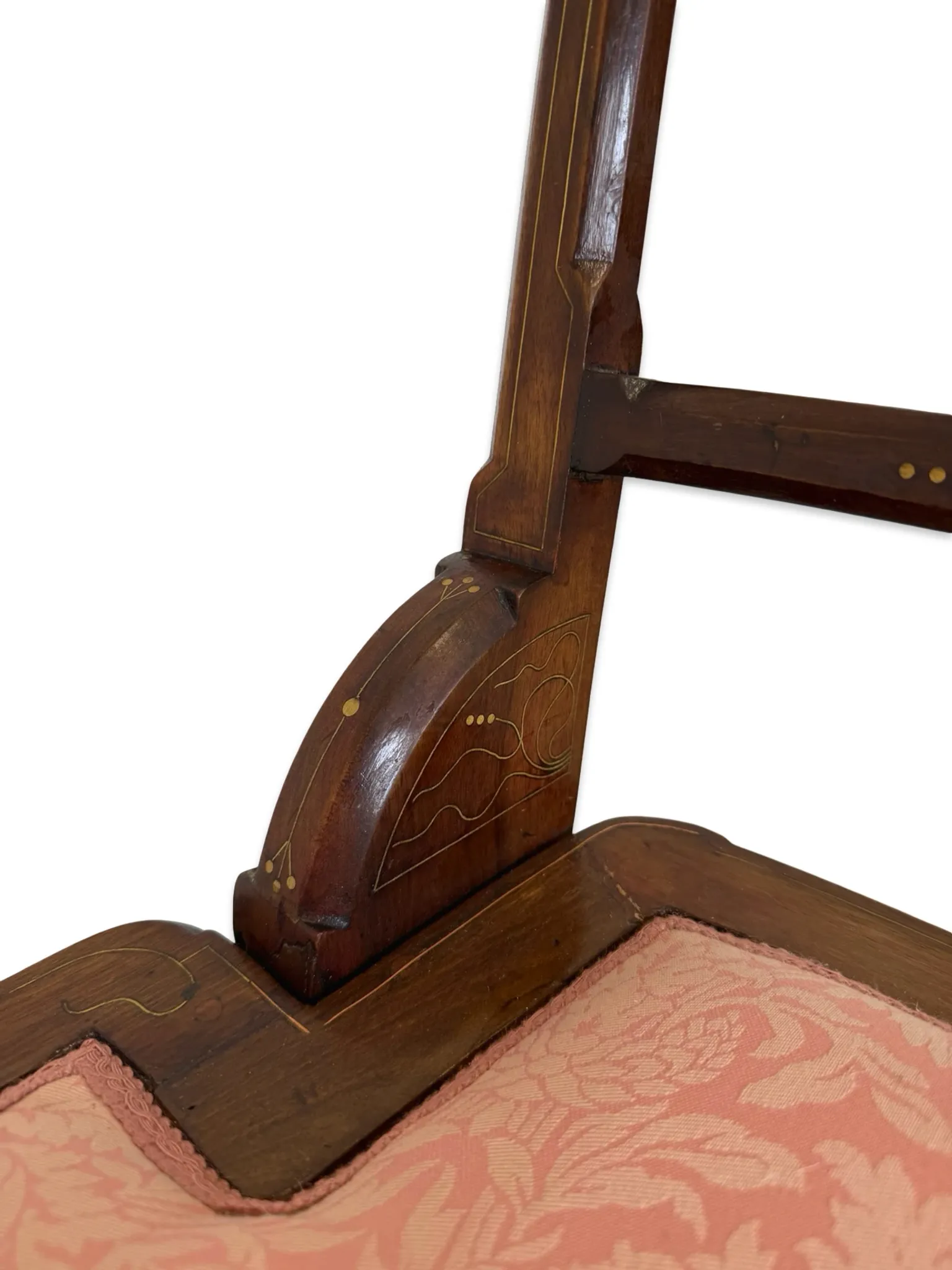 Antique Art Nouveau / Liberty Side Chair – Italy, circa 1900–1910
