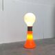 Murano Glass Floor Lamp Model Birillo Mid-Century Italian Space, 1960s