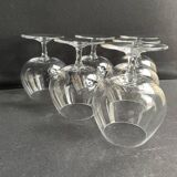 6 Verres à cognac/Armagnac estampillés Baccarat service Perfection