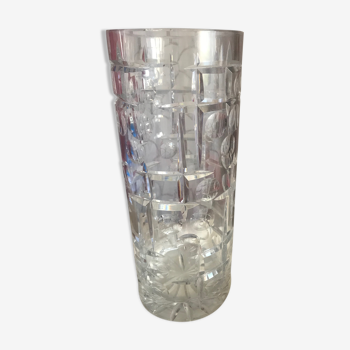 Vase longiforme en cristal