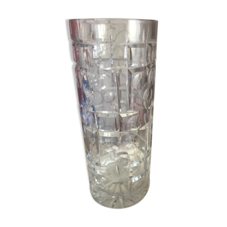 Vase longiforme en cristal