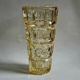Hermanova Hut Glass Vase - F. Peceny 1970