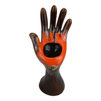 Hand ring holder soliflore decoration retro shabby vintage ring holder vase