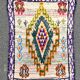 Berber carpet Azilal 130x185 cm