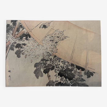 Japanese print 19th century