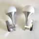 Tulip wall lights in metal and glass - 60s/70s