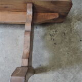 Old oak farmhouse bench