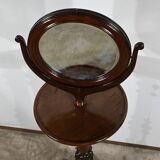 Small Barbière in Solid Mahogany, Restoration Period – 1st part 19th century