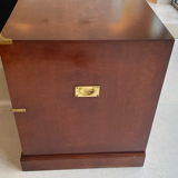 Pair of kennedy for harrods campaign / military style filing cabinets