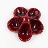 Art deco pipe door in french faience lmb paris, 1930s