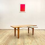 Mid Century Teak Coffee Table, Sofa Table, 1950s, 1960s