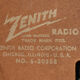 American radio 1954 (midget) Zenith radio corp.