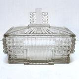 Art deco candy glass