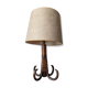 Bamboo rattan bedside lamp, Scandinavian country style