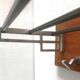 "1960" wood alu steel coat hanger