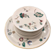 Dessert service Bernardaud, 1 course and 12 plates, Limoges porcelain