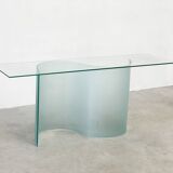 Fiam Marea console table in glass