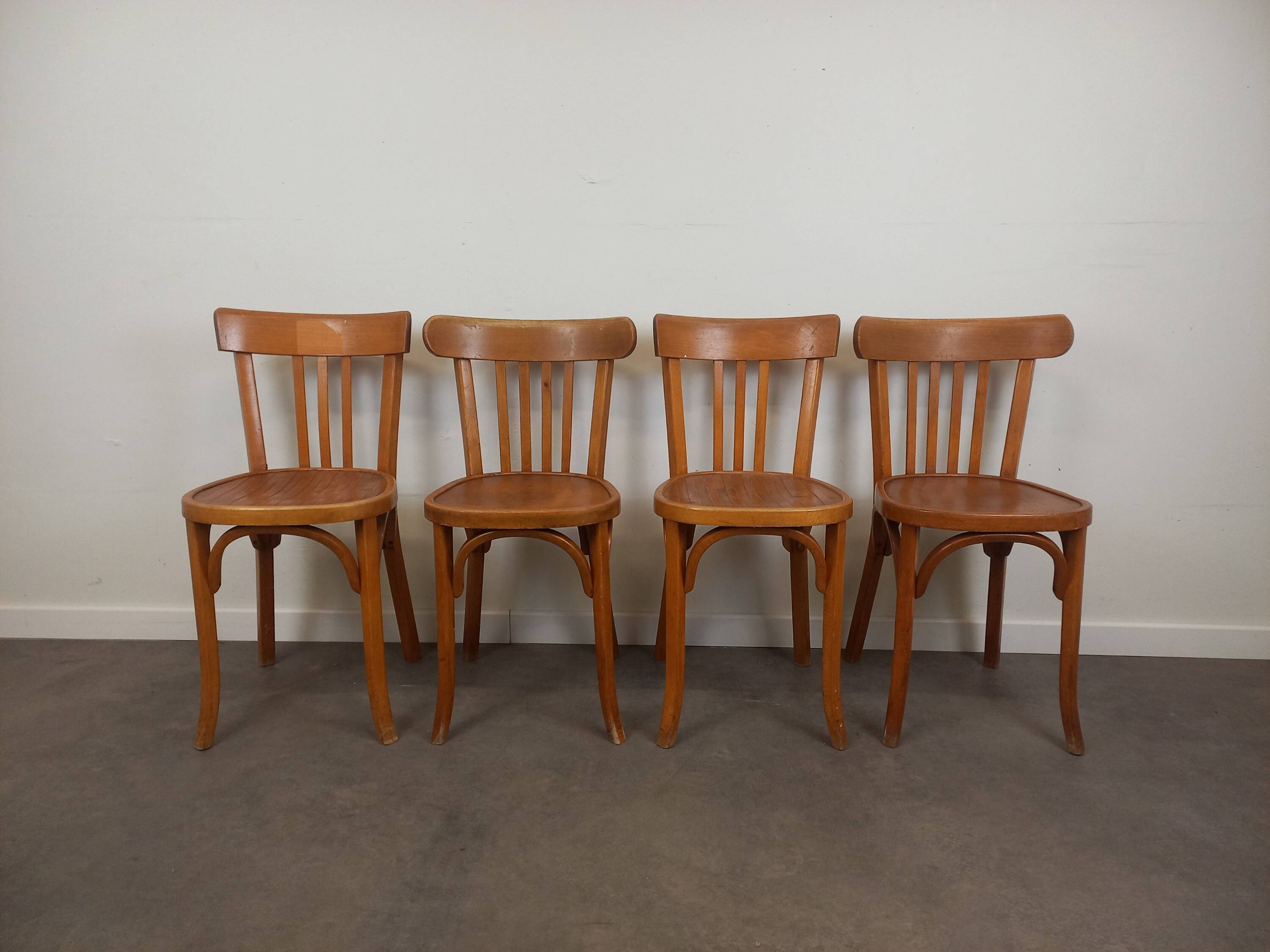 Chaises bistrot Baumann, set de 2 paire