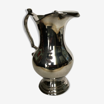 Silver metal pitcher