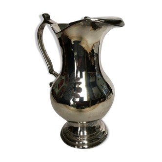 Silver metal pitcher