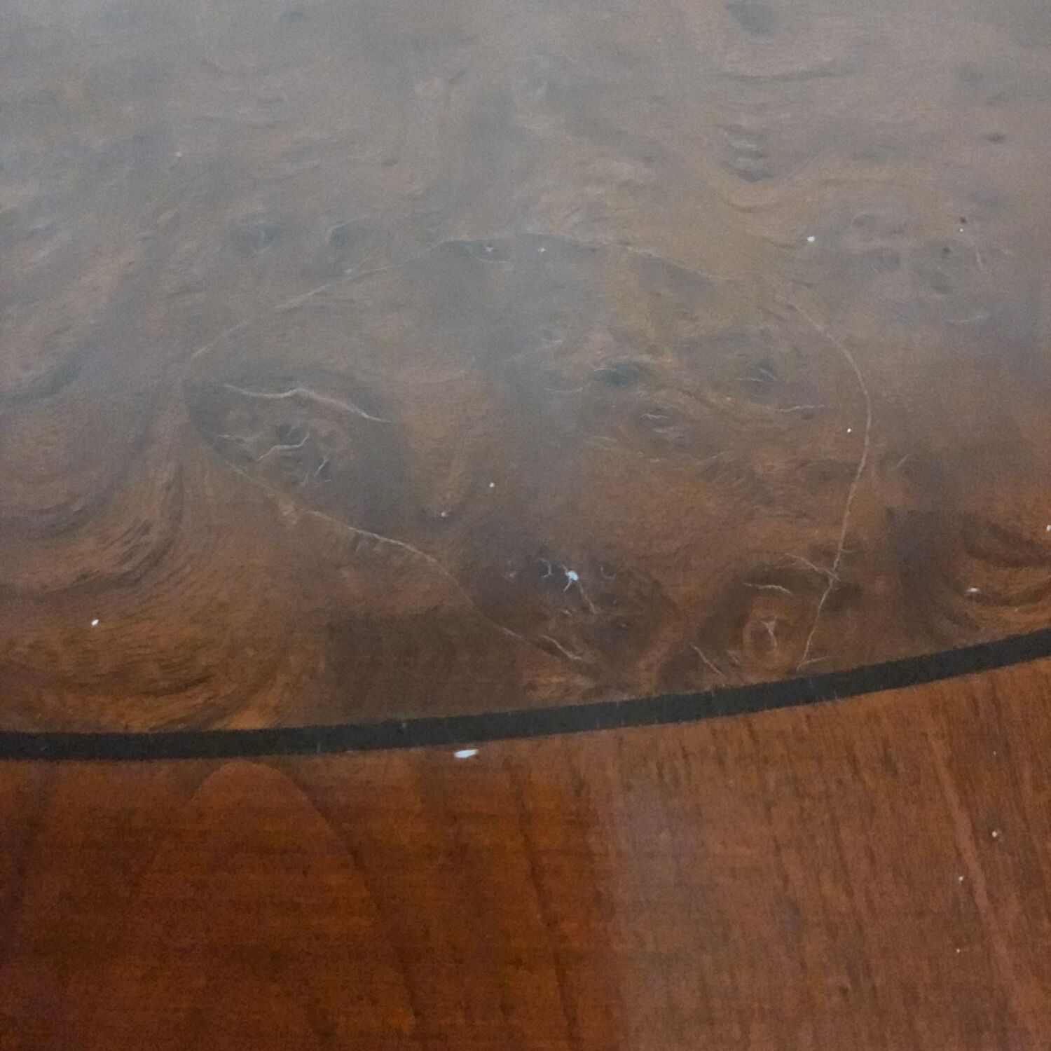 Vintage wooden Edwardian style side table / coffee table