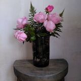 Bubbled glass vase from the 1960s/70s