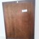 Large Cherry Wood Mirror France 1970s