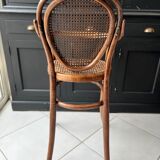 Rattan high chair cannages year 30