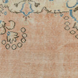 7x10 oriental peach turkish rug 206x309cm