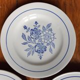 Set of 3 plates saint amand