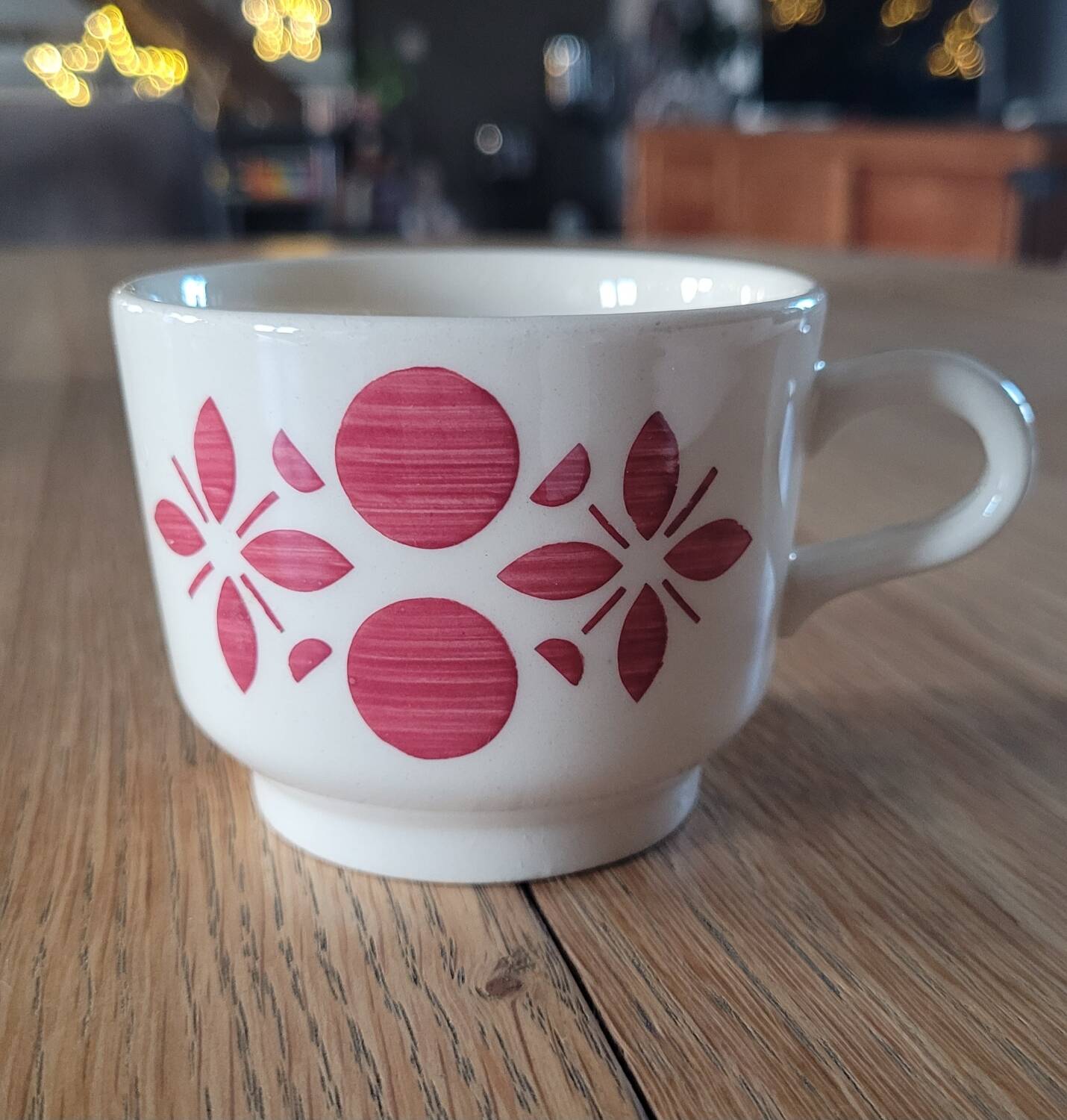 5 antique coffee cups