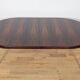 Mid-Century Round Rosewood Extendable Dining Table, Denmark, 1960s