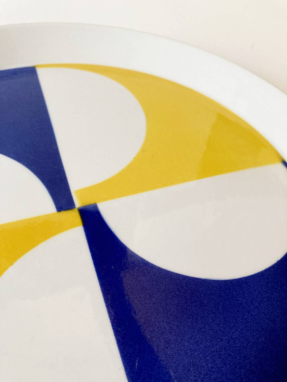 Gio Ponti plate for Franco Pozzi, 1967