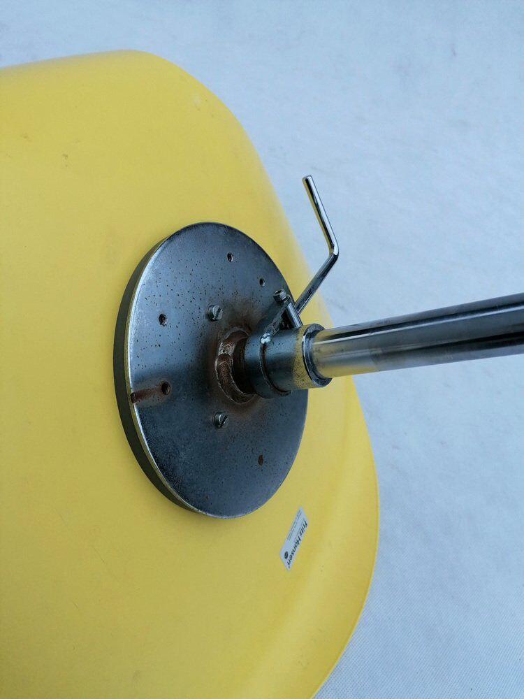Model 3117 office swivel chair in yellow by Arne Jacobsen for Fritz Hansen, 1995