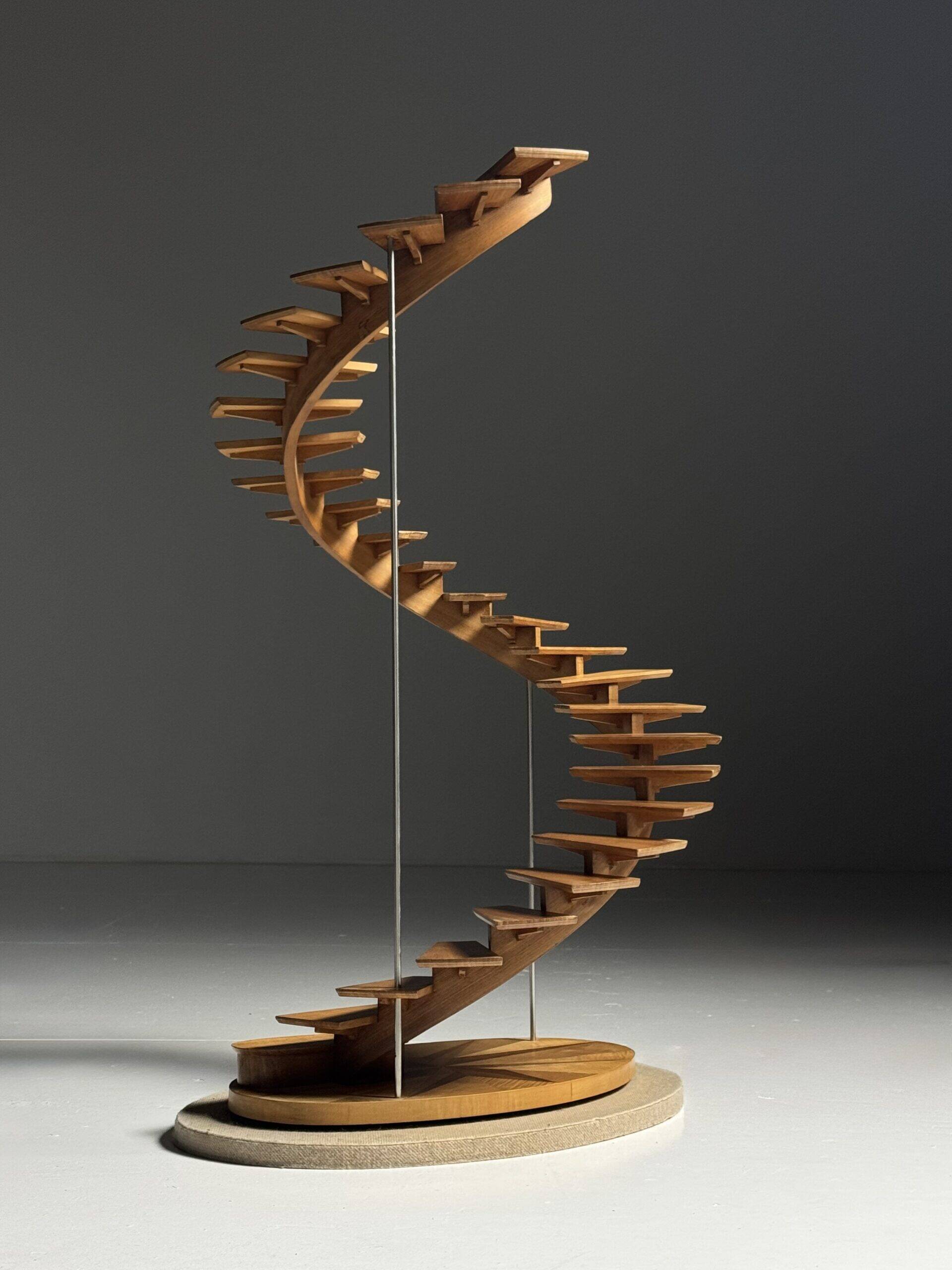 Staircase scale model vintage 90cm