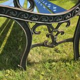 Antique garden bench